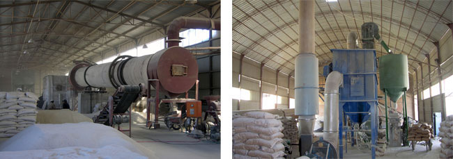 Bentonite deep processing production equipment